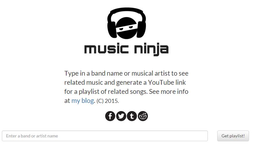 Music Suggestions Ninja